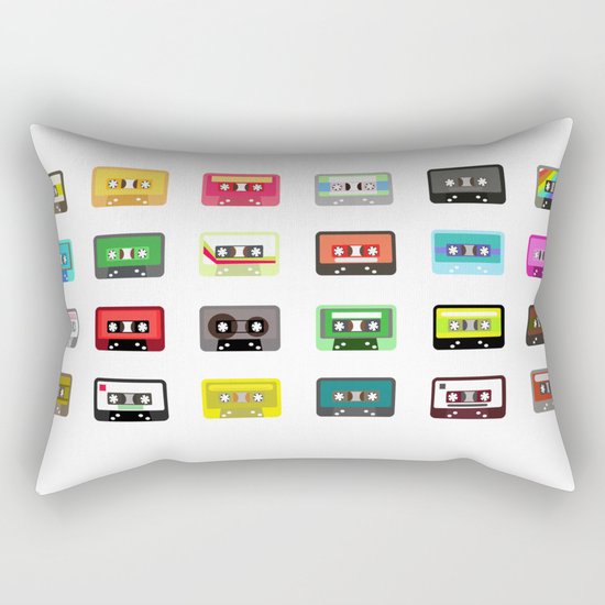 Cassete pattern Rectangular Pillow