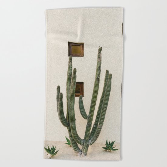 Cabo Cactus IX Beach Towel