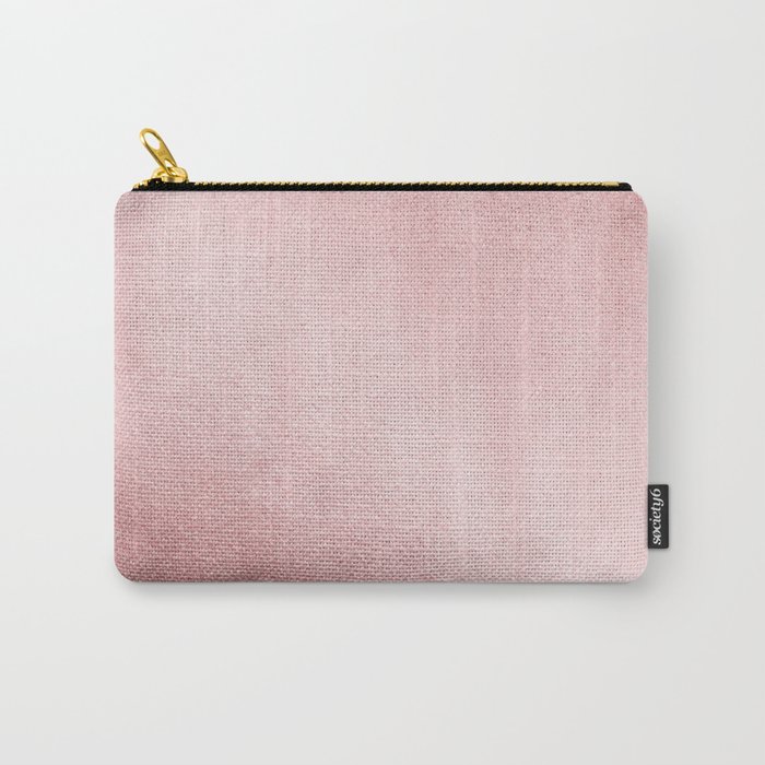 Simply Rose Gold Sunset Carry-All Pouch