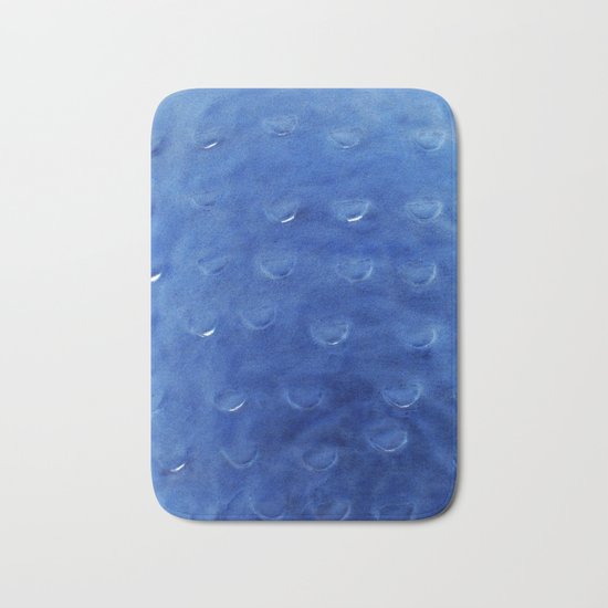 Lake Blue Scale Bath Mat