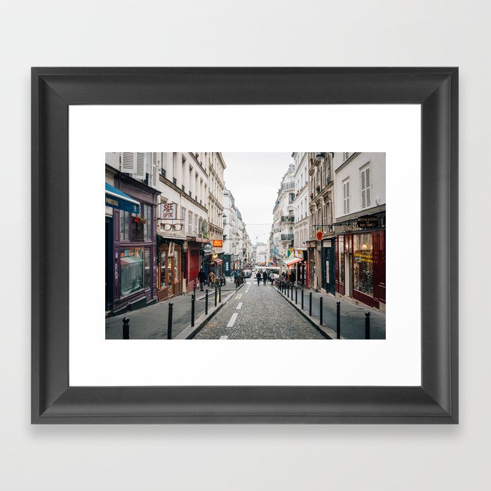 Rue des Martyrs Framed Art Print