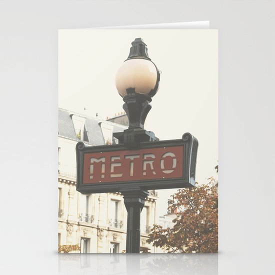 Metro Stationery Cards
