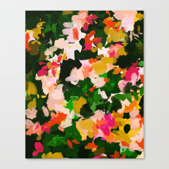 Jardin Canvas Print