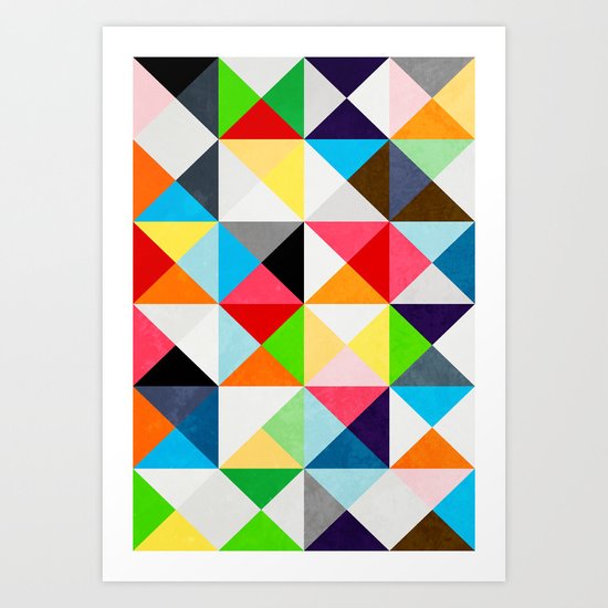 Geometric Morning Art Print