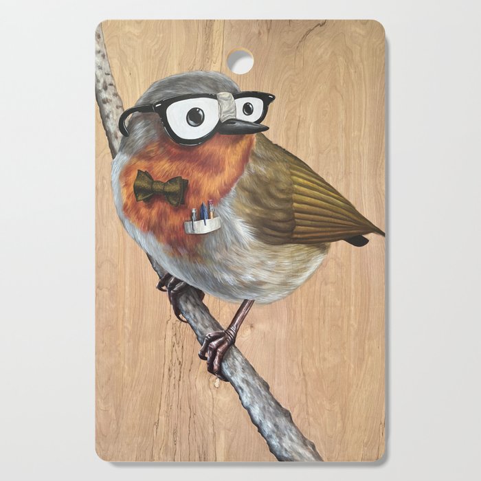 Nerd Bird Cutting Board