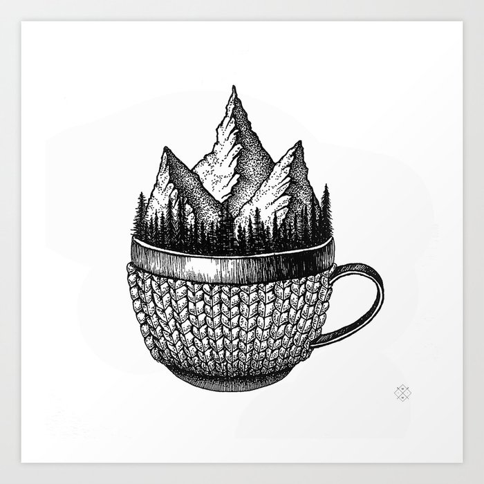 A of nature Print by | Society6