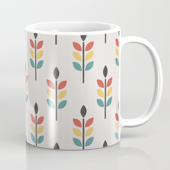 Leaf Pattern Mug