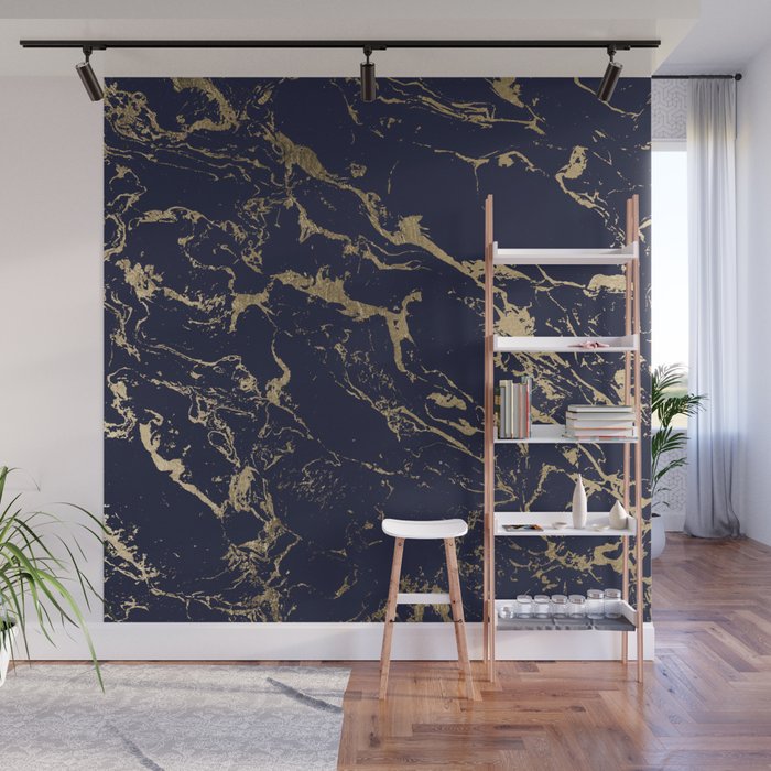 Society6 Modern Luxury Chic Navy Blue Gold Marble Pattern by Girly Trend by Audrey Chenal on Throw Pillow Society6 Modern Luxury Chic Navy Blue Gold Marble Pattern by Girly Trend by Audrey Chenal on Throw Pillow