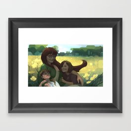 Buttercups Framed Art Print