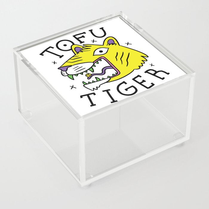 TOFU TIGER DESIGN  Acrylic Box