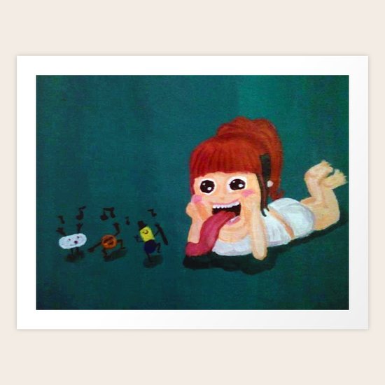 Breakfast Art Print
