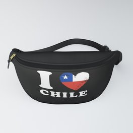 I Love Chile Fanny Pack