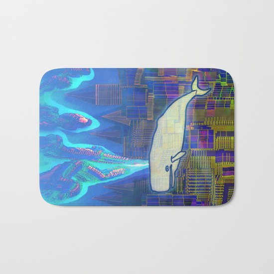 Cachalote in Atlantis 03-08-16 Bath Mat