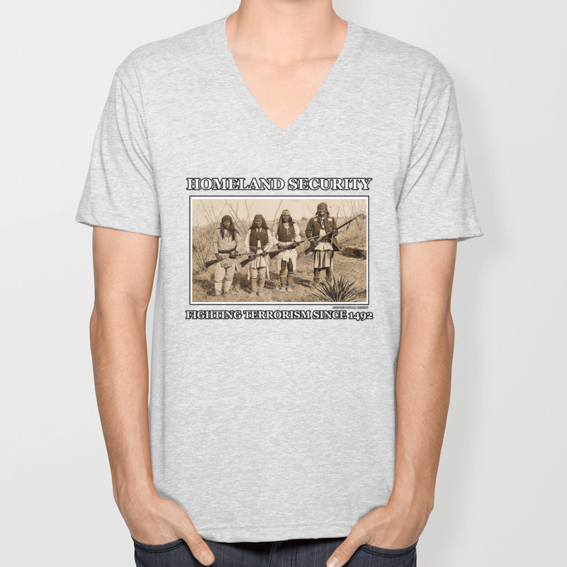 Homeland security fighting terrorism since 1492 Short-Sleeve Unisex T-Shirt 