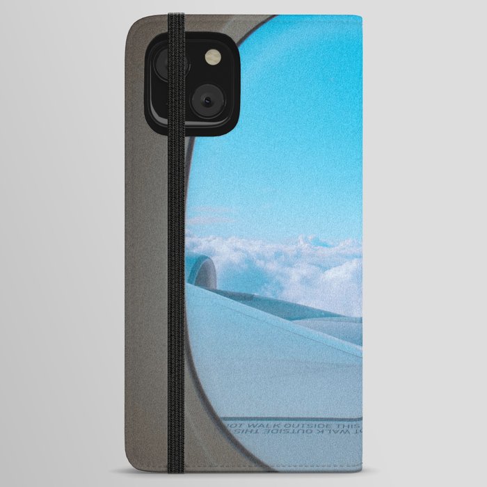 Plane Window Seat | Travel Photography iPhone Wallet Case