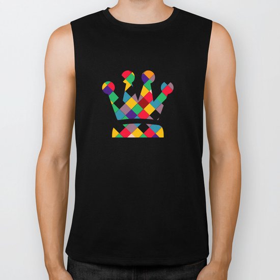 pattern Biker Tank