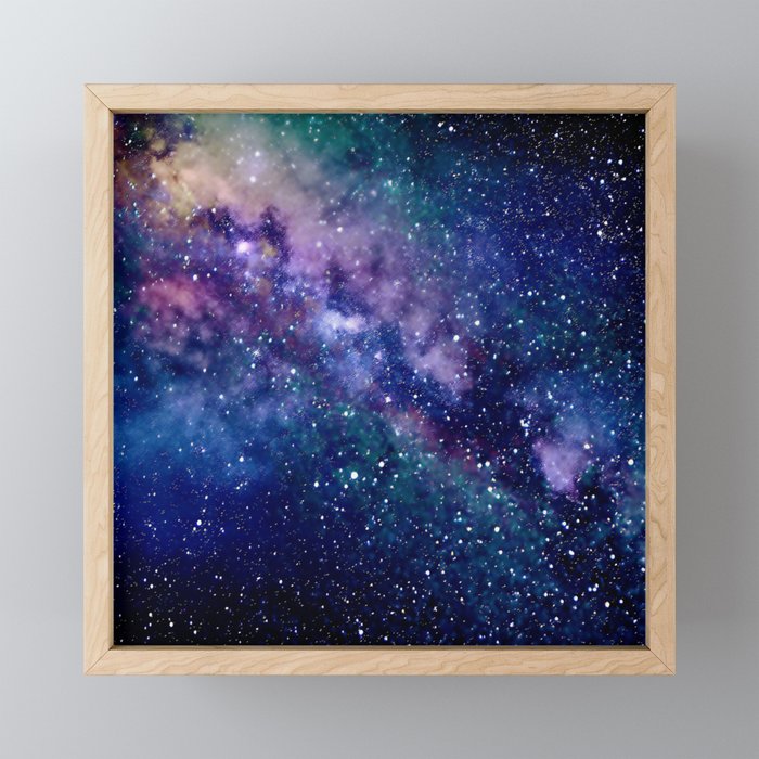 Milky Way Framed Mini Art Print