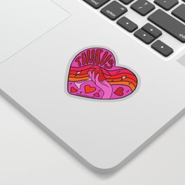 Taurus Valentine Sticker
