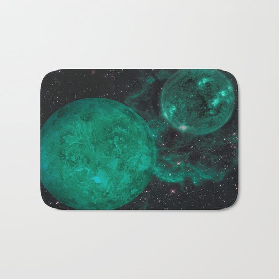 Cerulean the Wandering Star Bath Mat