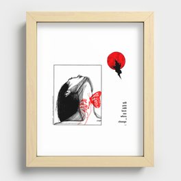 ch/ang[e]uish Recessed Framed Print
