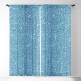 blue architectural glass texture look Blackout Curtain
