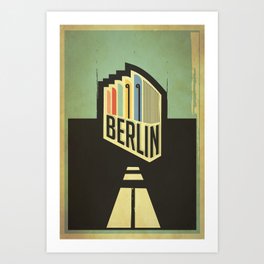 Berlin Bauhaus Archiv Art Print