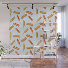 Who Doesn't Love Corn Dogs? Wall Mural
