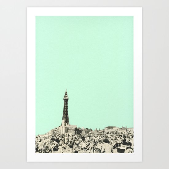 Blackpool Art Print