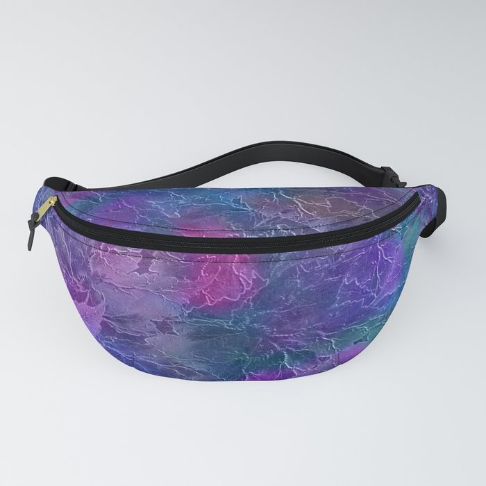Frozen Leaves 5 Fanny Pack