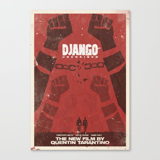 Quentin Tarantino Film Canvas | django unchained quentin tarantino minimal movie poster Quentin Tarantino Film Canvas | django unchained quentin tarantino minimal movie poster