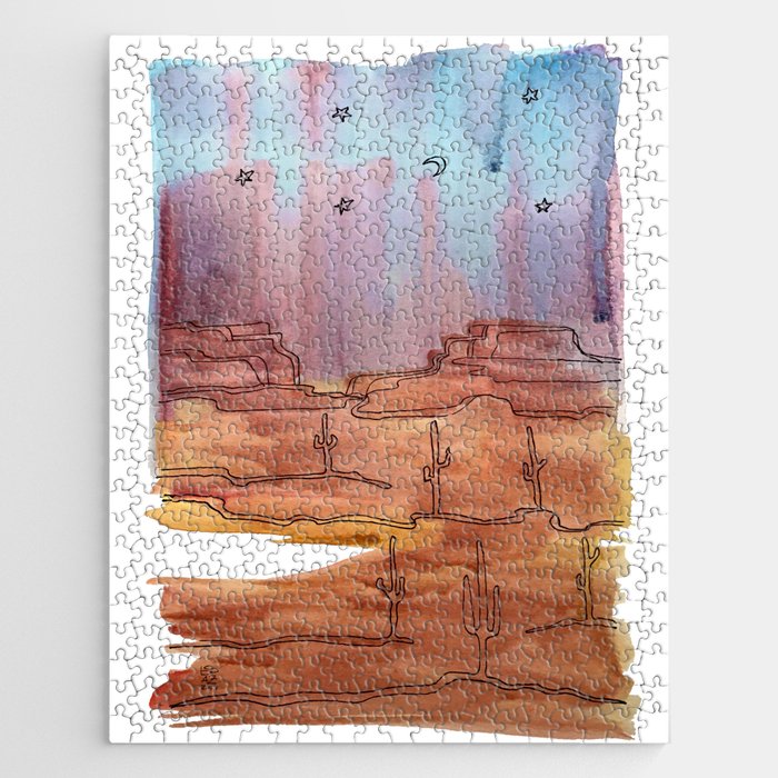Painted Desert 7 Jigsaw Puzzle