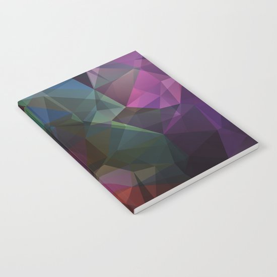 Colored polygon pattern. Notebook