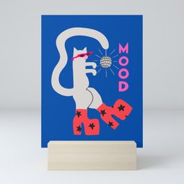 Mood Cat Mini Art Print