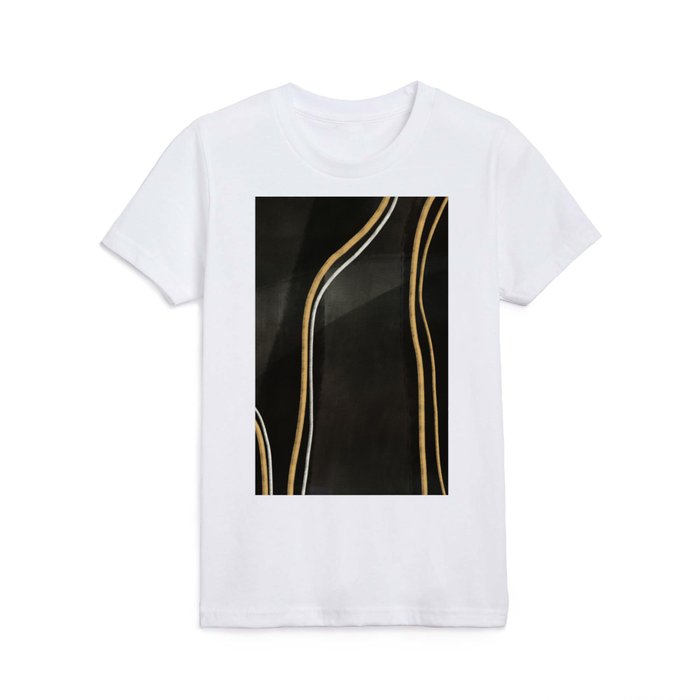 Gold t shirt kids top
