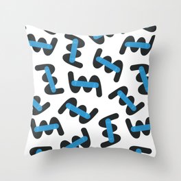 Rovush pattern family by KCKurla Throw Pillow