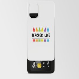Teacher Life Educator Teaching Teachers Day Android Card Case