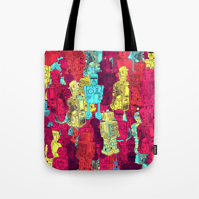 Mr. Robot, your screw is loose. Tote Bag