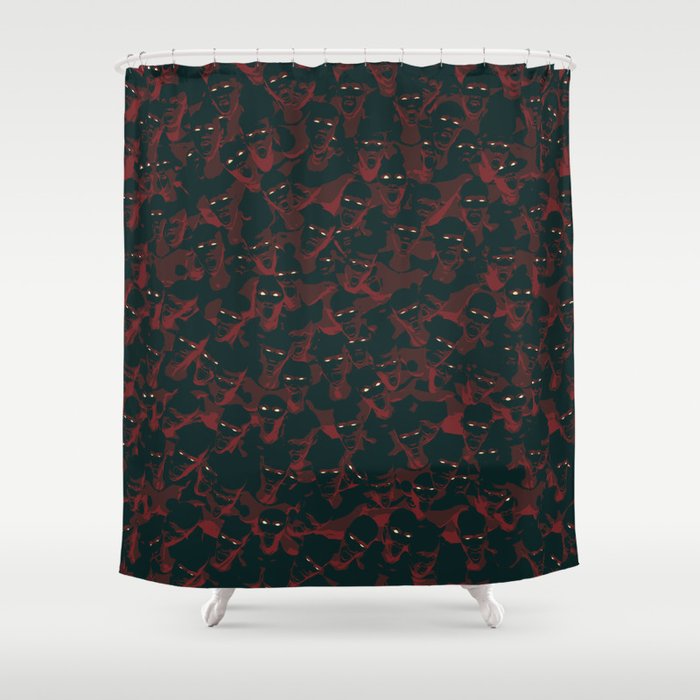 The Horde Shower Curtain
