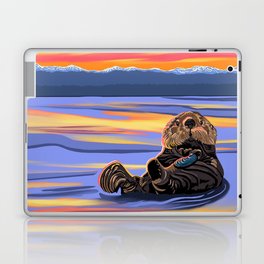 Otter - The cute Sea Monkey Laptop Skin