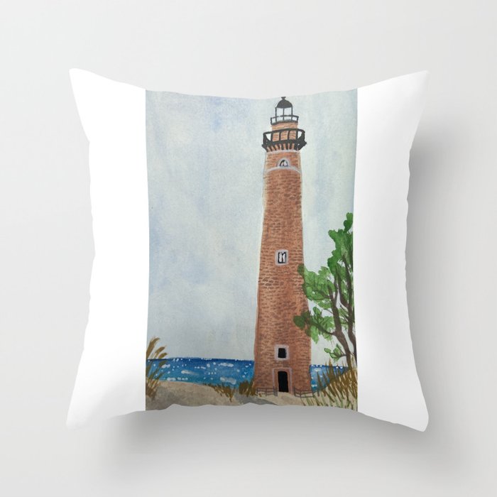 lighthouse Throw Pillow
