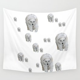 White Bears Wall Tapestry