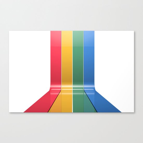 The Colors Canvas Print