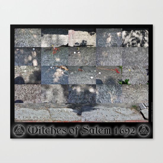 Witches of Salem 1692 Canvas Print