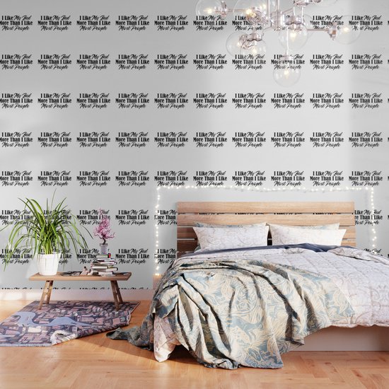 Rather be lazy in bed, sleep in & dream, no alarm clocks. Stupid jerks,  dumb morons, crazy idiots be Wallpaper by Art-iculate | Society6