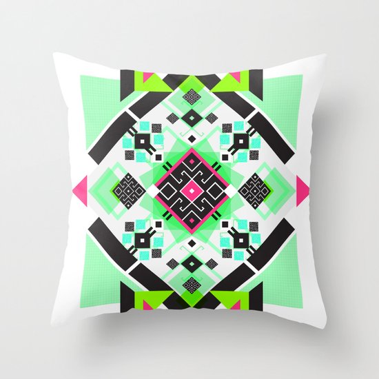 ::: Space Rug3 ::: Throw Pillow