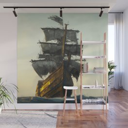 Ancient Spanish Galleon Wall Mural
