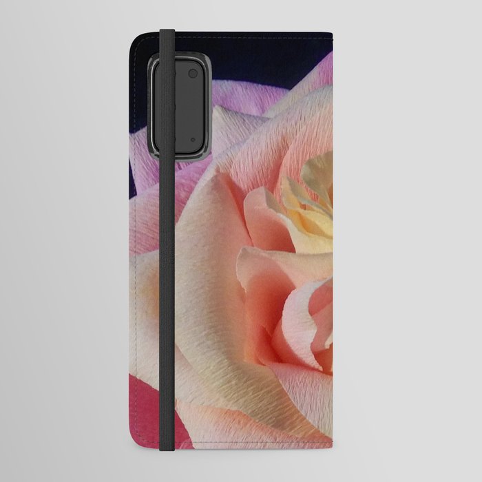 Large Peace Rose  Android Wallet Case