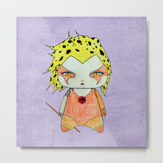 A Girl - Cheetara (Thundercats) Metal Print