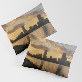 Boston at Sunrise - Massachusetts, New England Pillow Sham