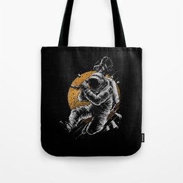 Astronaut E-Guitar Tote Bag